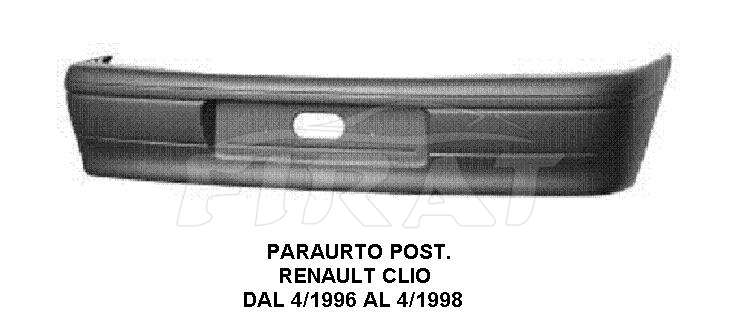 PLASTICA FANALINO FIAT PANDA 86 - 03 ANT.DX E SX ARANCIO